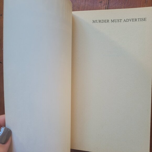 Vintage 1981 Mystery Dorothy Sayers - Murder Must Advertise - Picture 4 of 7